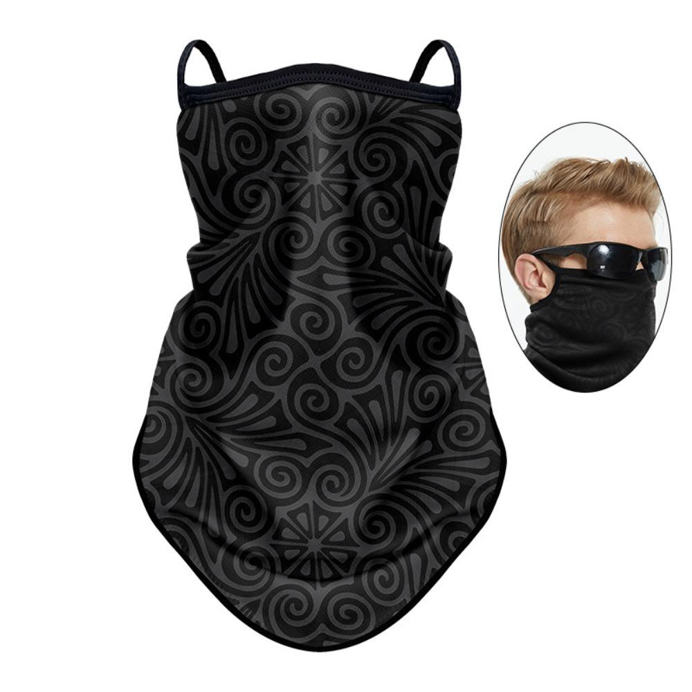 Ear-hanging Cycling Face Scarf Sun Protection Motorcycle Headscarf Hiking Camping