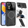 For Redmi Note11 Pro 11Pro Case Magnetic Ring Bracket Bumper Armor Phone Cases for Xiaomi Redmi Note 11 11S 4G Back Cover