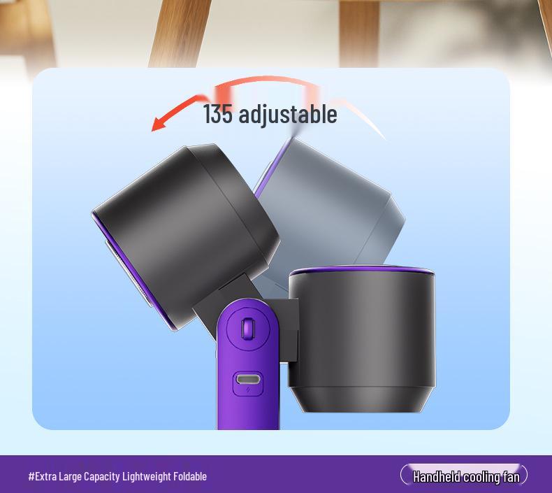 2025 High-Speed Handheld USB Cooling Fan - Portable Outdoor Electric Turbine