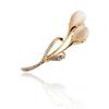 Fashion Women Opal Tulip Flower Brooch Pin Jewelry Decor