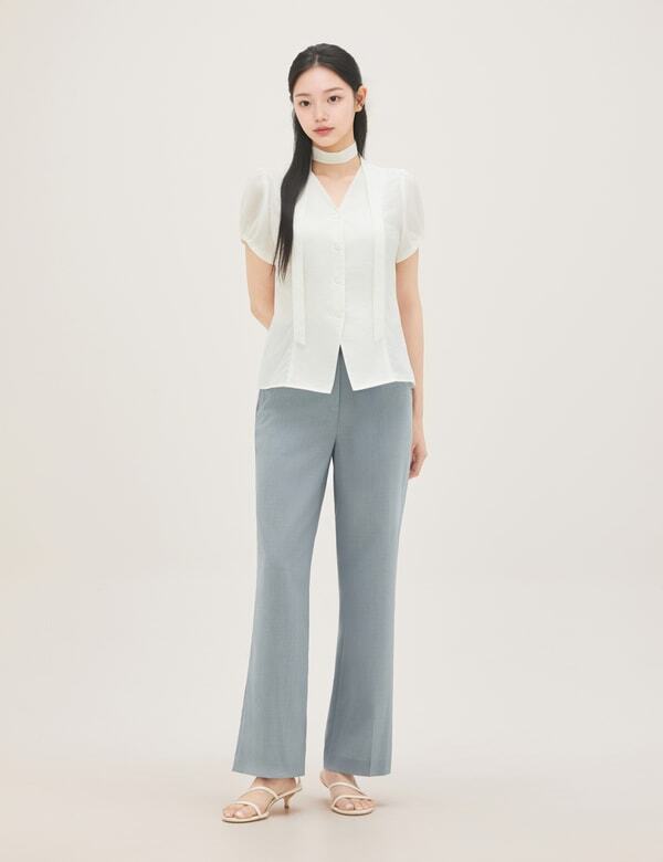 ROEM Прямые брюки с поясом Rmtwg37R13