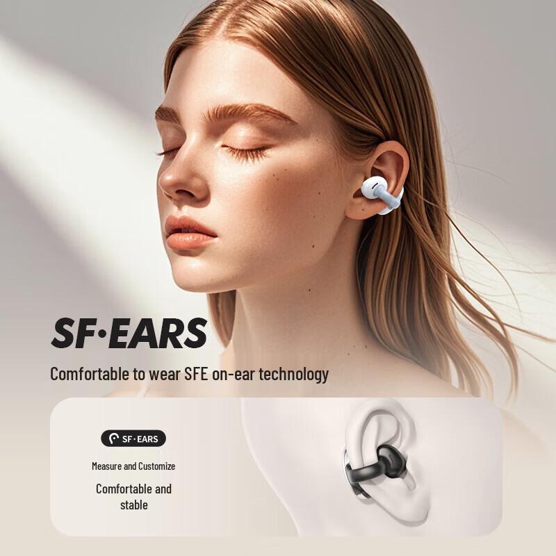 Беспроводные Bluetooth-наушники Newman HM-20 с открытыми ушными раковинами, на клипсе