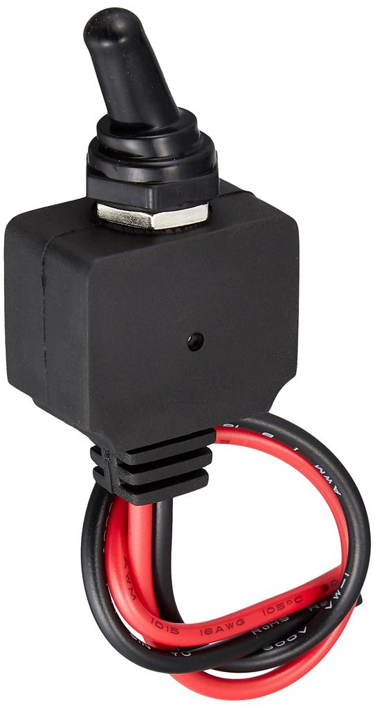 amon Waterproof Toggle Switch Performance Equivalent to IPX with Silicone Cap Suitable for Motorcycles (Waterproof 4) (4962) -
