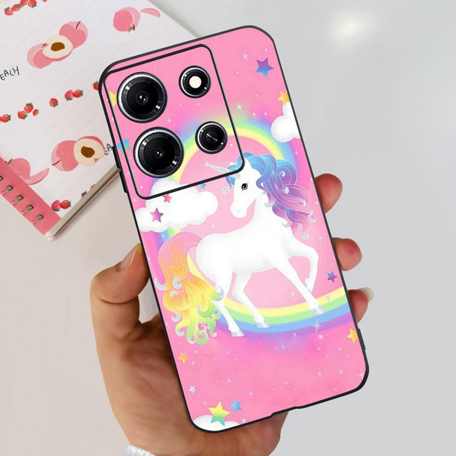 Модный Чехол-бабочка для телефона Infinix Note 30i Note30 Pro 2023 Мягкий Силиконовый ТПУ Задняя Крышка Для Infinix Note 30 Pro Note30i