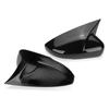 Pair Car Side Wing Rear View Rearview Mirror Cover Case Caps Shell For Volkswagen For VW For Polo Mk5 6R 6C V 2012-2017