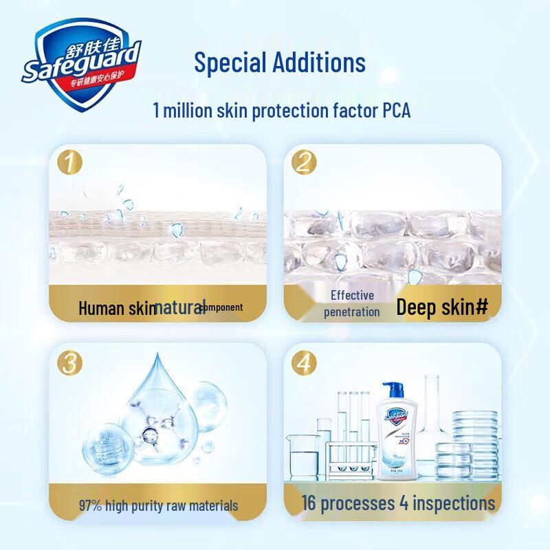 Гель для душа Safeguard с ароматом лаванды
