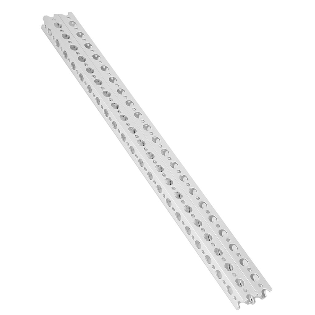 2pcs 22 Hole Aluminum Square Beam for PITSCO TETRIX PRIME Robotics Parts