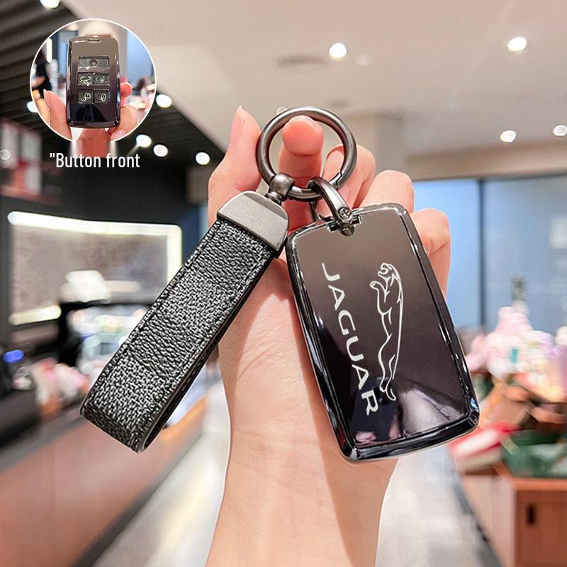 Jaguar XFL/XEL/XJL/FPACE/XF/XE/EPACE Key Case: Premium Protective Shell for Men and Women