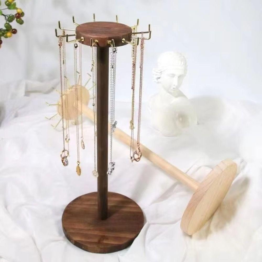 Pendant Bracelets Necklace Earrings Holder Display Stand Jewelry Storage Rack Home Decor