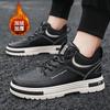 Winter New Plush Warm Sneakers for Men Trend High-top Casual Flat Shoes Lace Up Korean Version Tooling Shoes