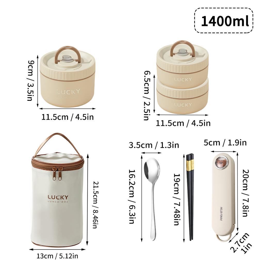 Портативный герметичный термоконтейнер для обеда для детей, складной, для микроволновой печи, из нержавеющей стали 304, изолированный пищевой контейнер