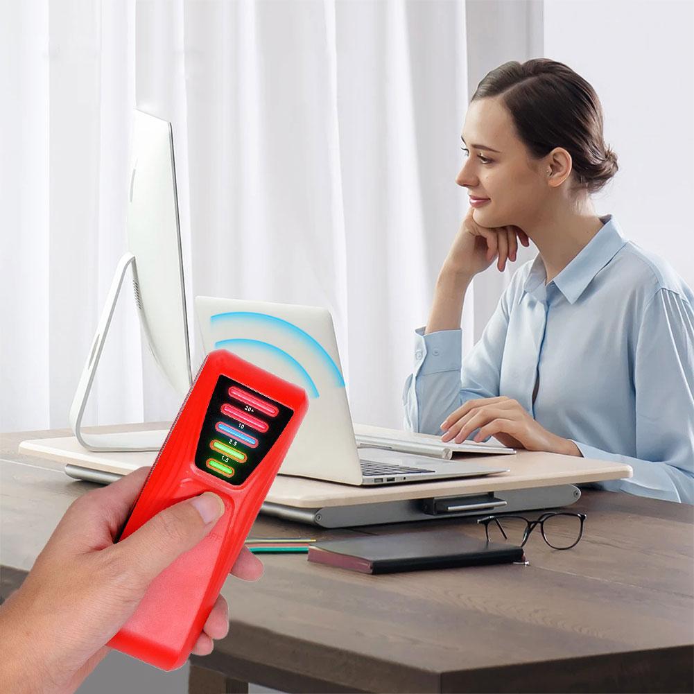 EMF Meter Paranormal Investigation Equipment Battery Powered Ghost Hunting Detector High Accuracy for Industrial Construction