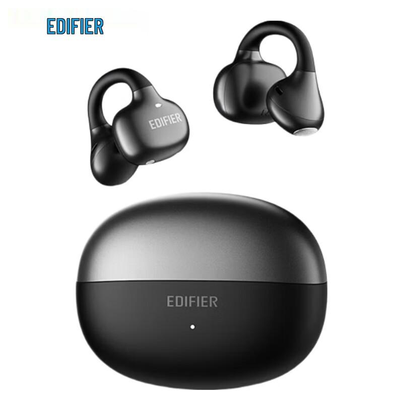 EDIFIER X Clip Open-Ear Sports Bluetooth Headphones with Translation