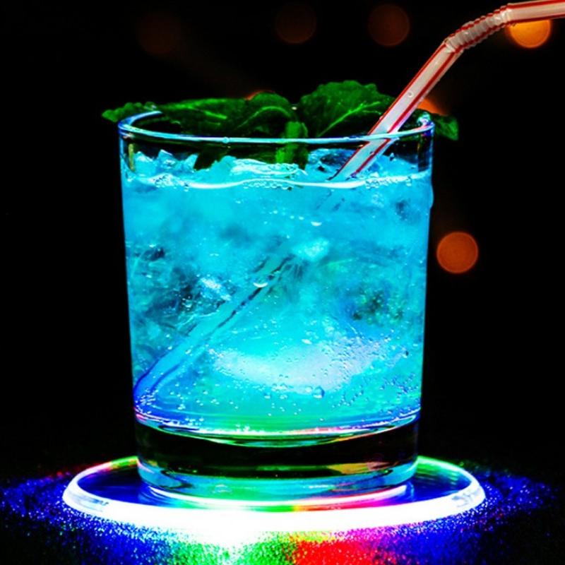 Светодиодный подстаканник Crystal Night Cup Mat