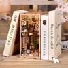 CRESYMME Миниатюрный кукольный домик книжный уголок набор деревянный DIY 3D хобби ручная работа (Переулок Ожидания Кошек)