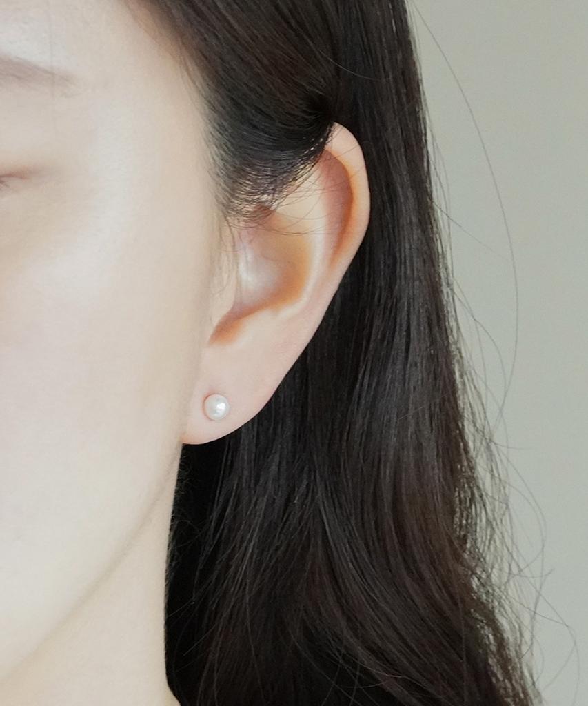 Alleun 10K 14K Серьги с имитацией жемчуга для матери невесты Hanbok
