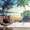 Photomural Palm Trees On The Seychelles Non-Woven 416x290