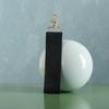Черный 32 мм DIY Вышивка Пустой Холст Ремешок Брелок для Студенческих Сумок и Именных Ленточек Подвески