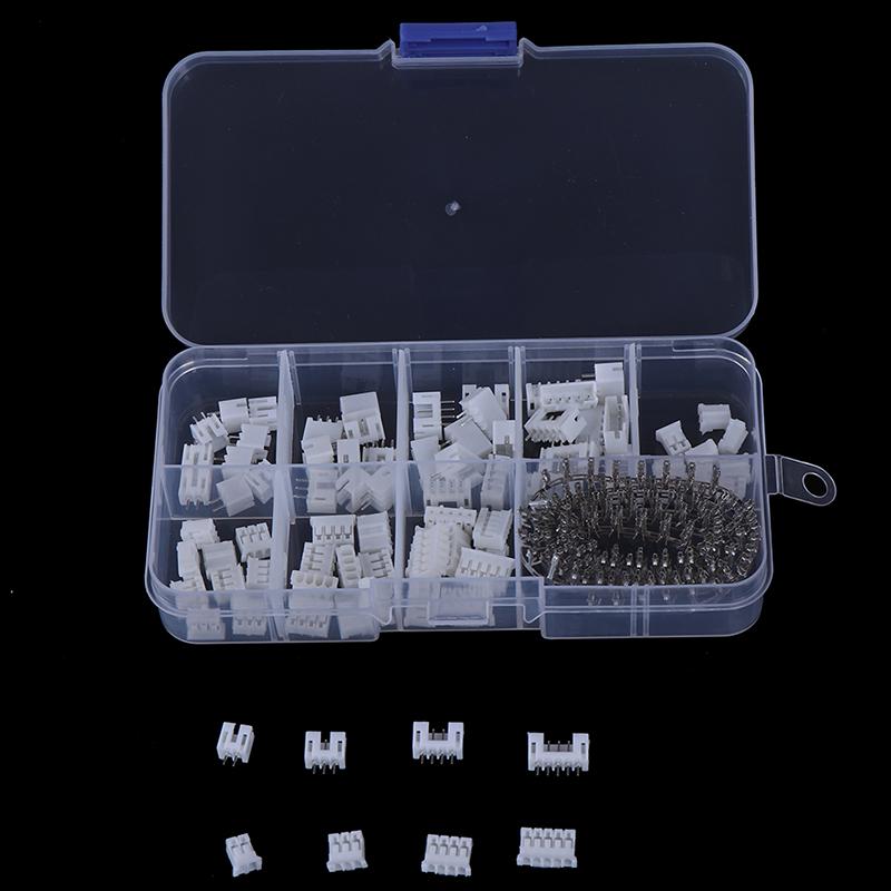 230Pcs Ph2.0 2P 3P 4 Pin 2.0Mm Pitch Terminal Kit Pin Header Jst Connector