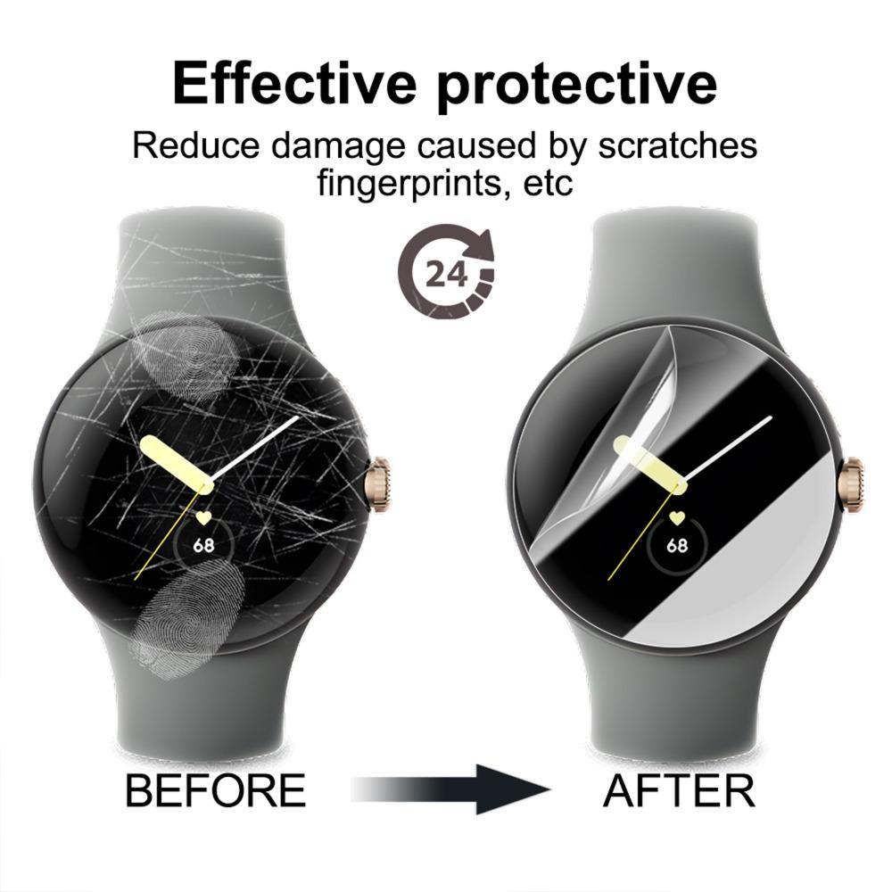 1-5 шт. Мягкая гидрогелевая пленка для Google Pixel Watch 3/4 41 мм 45 мм Прозрачные HD Защитные пленки для экрана Anti-Scratch Премиальная защита