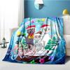 Cute Japanese Cartoon Plush S-Sailor Moons Blanket Light Four Seasons Family Light Sheet Sofa Cover Travel Warm Blanket