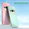 Luxury Plating Square Phone Case For Redmi A3 Soft Silicone Shockproof Protection Phone Case For XIAOMI POCO C61 Redmi A3