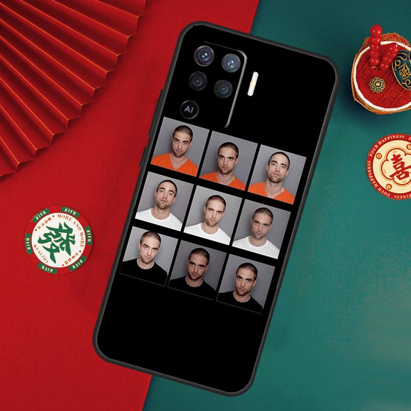 Подставка Robert Pattinson для Oppo A6 A5 Pro A15 A18 A38 A58 A78 A98 A54 A74 A94 A17 A57 A80 A60 A40 A16 A76 A96