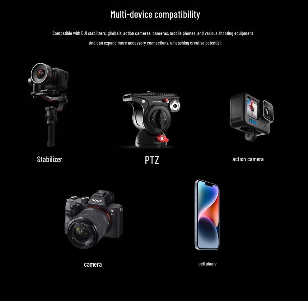 8iFootage Mark Shark Nano Gen 2 Electric Slider with DJI Stabilizer & Face Tracking