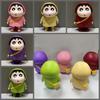 1Pc 10Cm Kawaii Crayon Shin Chan Anime Figure Raincoat Pvc Cute Collection Model Action Figurine Toys Boys Children Birthday