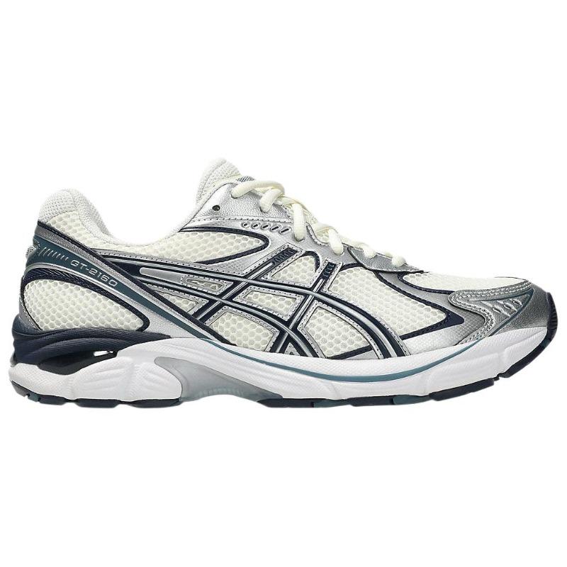 Asics GT-2160 Унисекс Беговые кроссовки Белый Серебристый Синий 1203A275-117