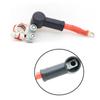 2Pcs Rubber Car Motorcycles Battery Negative Positive Terminal Cover Cap Boot