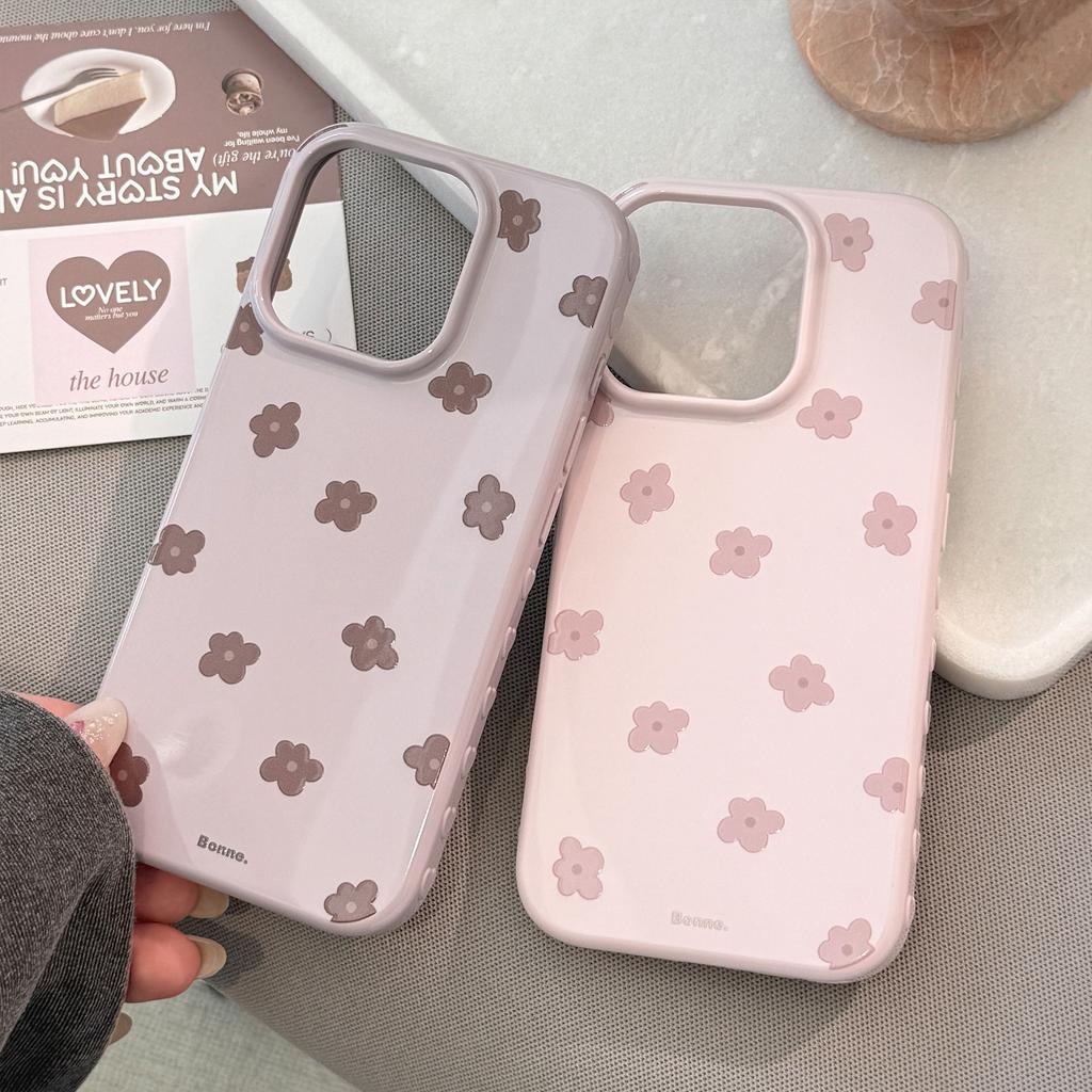 Gentle and Fresh Applicable Apple 17 Mobile Phone Case Iphone16promax Flower 1513 Soft 14 Anti Fall
