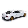 MSZ 1:32 BMW 3.0 CSL  X7 racing alloy car model children's toy car die-casting with sound and light pull back function