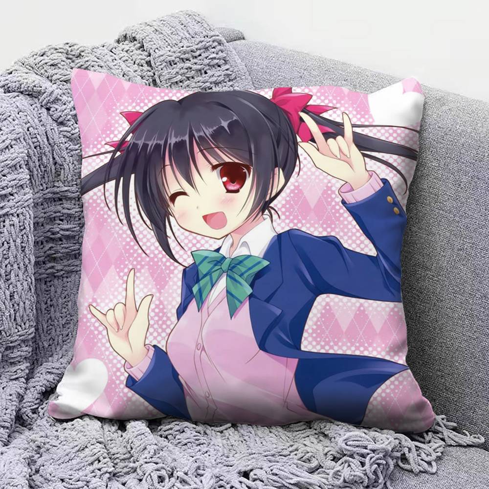 Yazawa Nico Love Live Anime Girl Home Sofa Cushion Covers And Aecorative Custom Pillow Covers