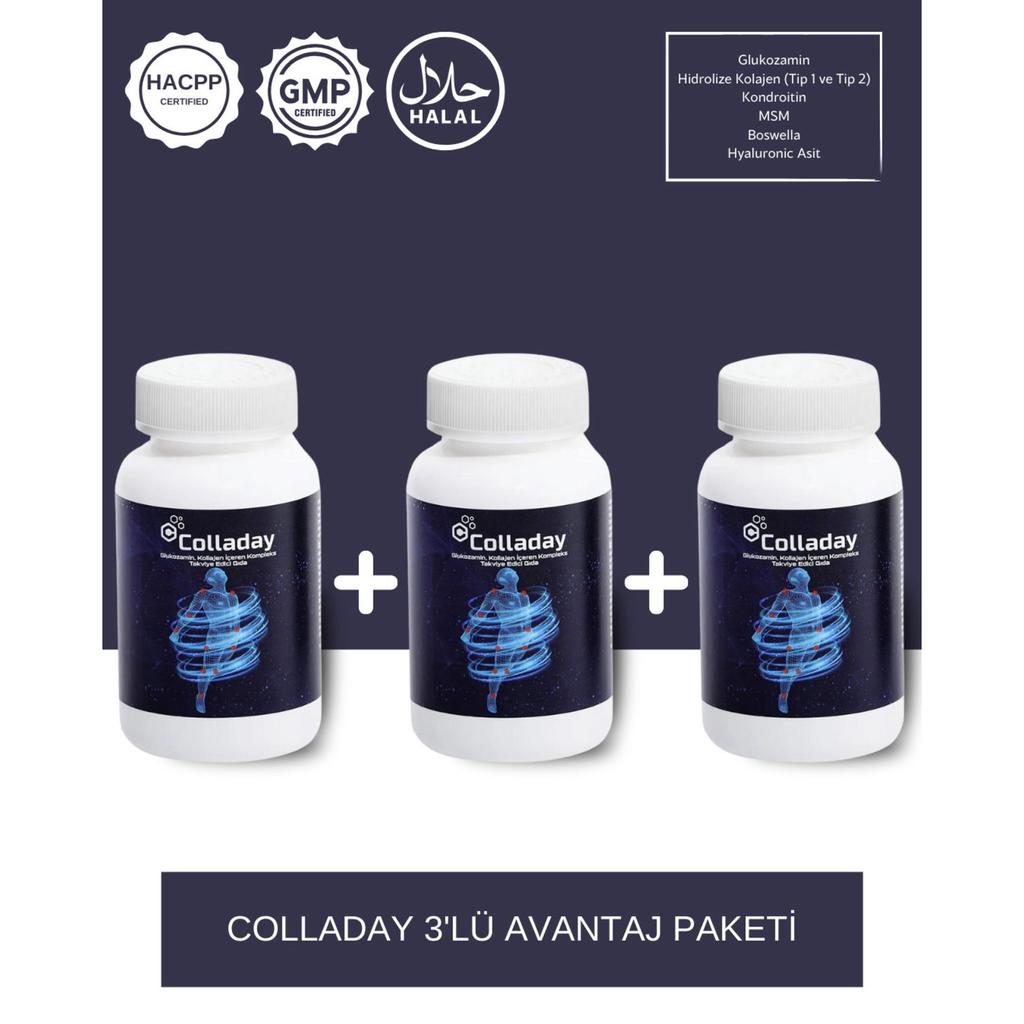 Collagen - Collagen (type 1 - Type 2) And Glucosamine Releasing Food - 90 Tablet