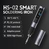 HS-02 Adjustable Temperature Soldering Iron DC 24V 100-450℃ Welding Solder Rework Station PD 100W Portable Repair Tool