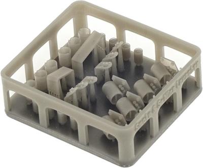 BSK Модель 1/35 Набор дымовых гранатомётов и пусковой установки S-мин для немецкого тяжёлого танка Tiger I, Пластиковые детали для модели BSKD35005