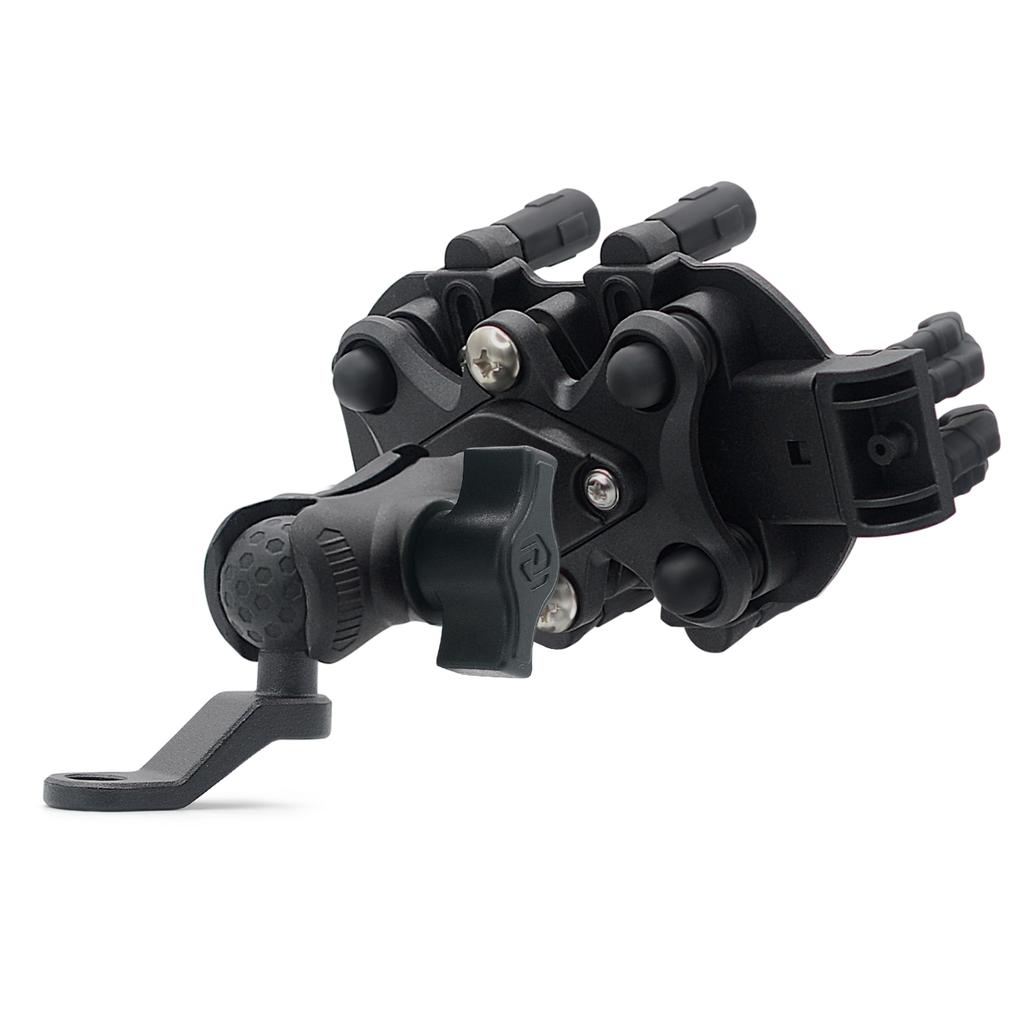 Motorcycle Phone Mount, Upgrade Anti-theft Ultra-Stable Bike Phone Holder,Phone Clamp for Motorcycle, Rearview Mirror Phone Mount for IPhone, Samsung