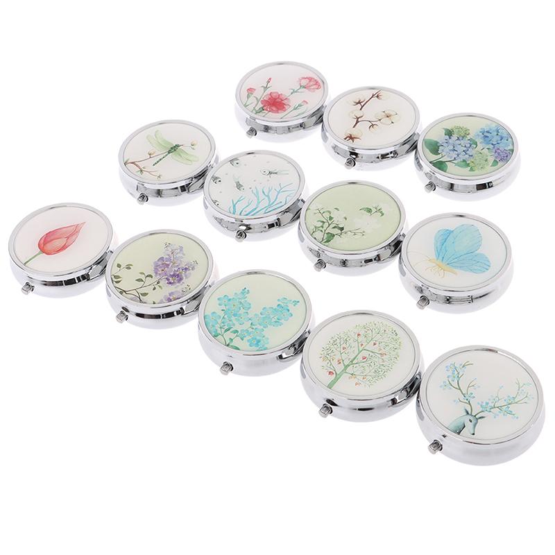 Органайзер для лекарств, портативная коробка для таблеток, контейнер для хранения косметики, складной чехол для таблеток