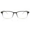 Full Rim Square Black Smartbuy Collection Alpha 2460 C6 Fashion Unisex Eyeglasses