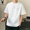 PLAYBOY Men's Loose Fit Round Neck Short Sleeve T-Shirt
