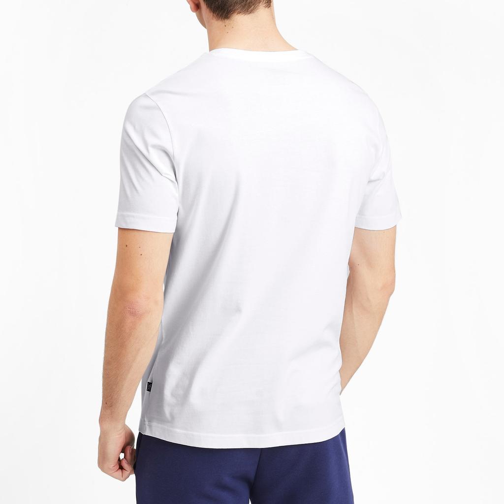 Новая графическая футболка PUMA с коротким рукавом, мужская, белая 580191-02