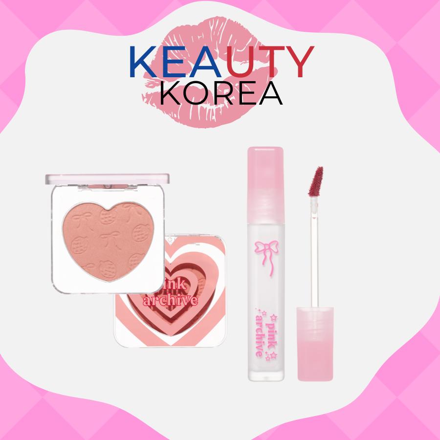 Etude #PinkArchive Румяна Heart Flutter 4 г + Фиксирующий тинт 3,8 г