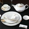 Elegant Ceramic Dinnerware Set - Grand Landscape Series