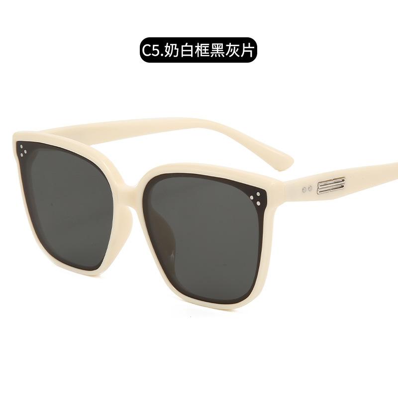 Простые очки, солнцезащитные очки Gm, женские большие оправы, тонкие, высококлассные, солнцезащитные очки с защитой от ультрафиолета