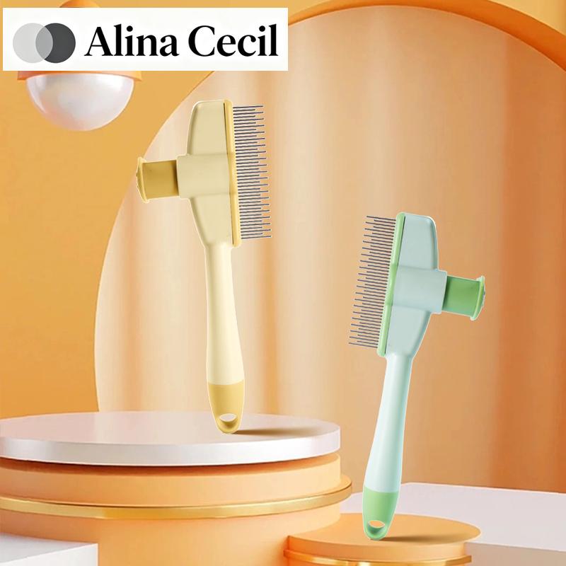 Массажная щетка для груминга кошек, расческа для питомцев, профессиональная щетка для удаления колтунов, прочная расческа для котят, аксессуары для питомцев