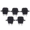 5pcs 30A Amp Auto Blade Standard Fuse Holder Box for Car Boat Truck with Cover