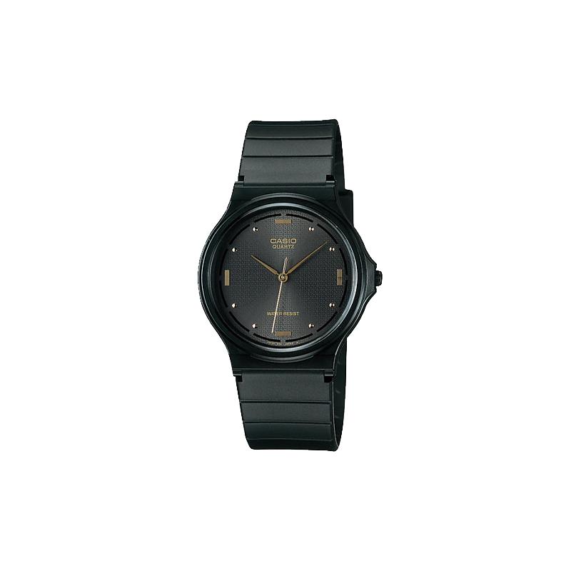 Casio Серия YOUTH - Три стрелки Модный Деловая повседневность Простой Легкий Тонкий Универсальный Классический Кварцевый механизм Ремешок из смолы Японский MQ-76-1AL