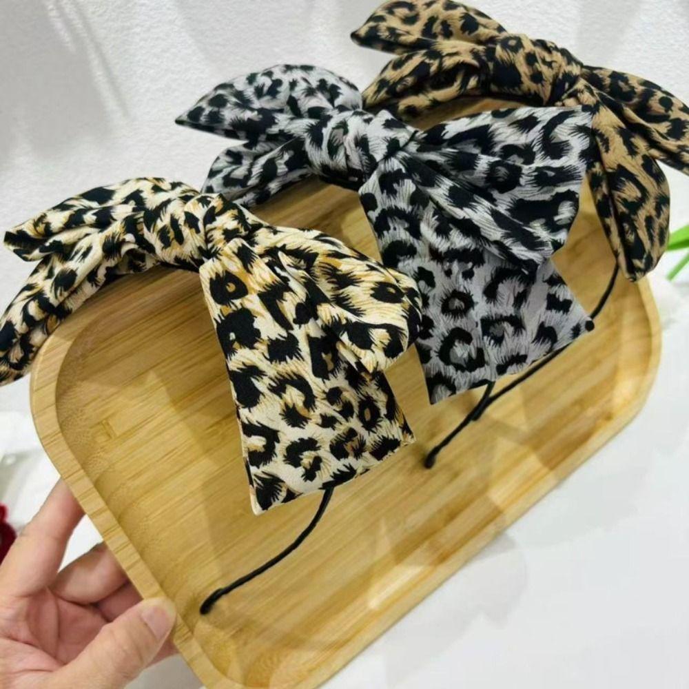 Cloth Bow Headband Bowknot Hair Clip Decoration Sweet Women Headband Women