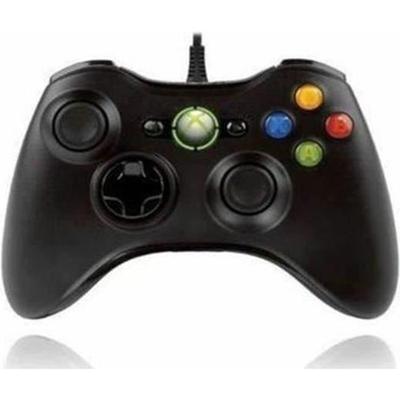 Проводной геймпад - Xbox 360 - Игровой контроллер - Черный - Совместим с ПК - Точность и Комфорт